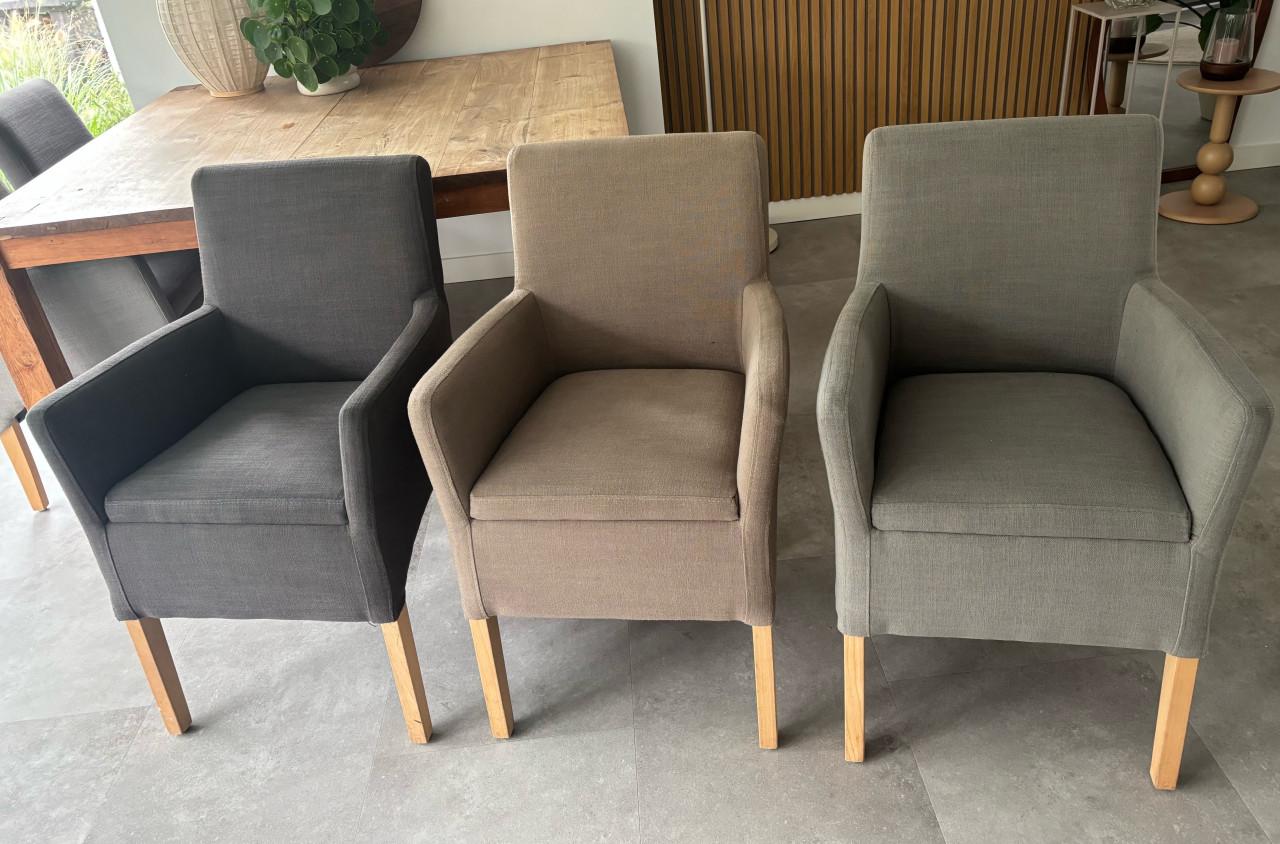 5 eetkamerstoelen, Pronto