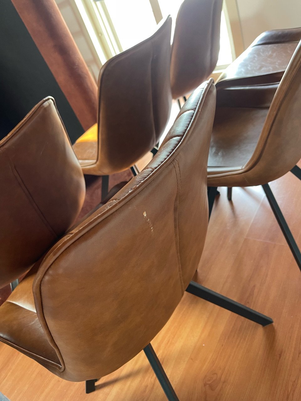 6 eetkamerstoelen