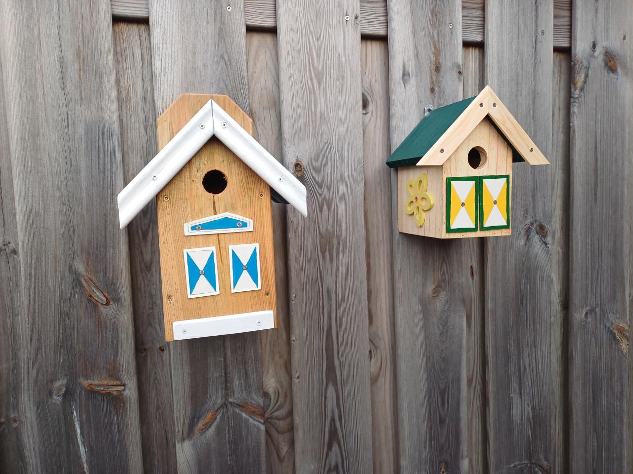 Nestkastjes , Theepothuisjes & Vogel - Chalets met Luikjes