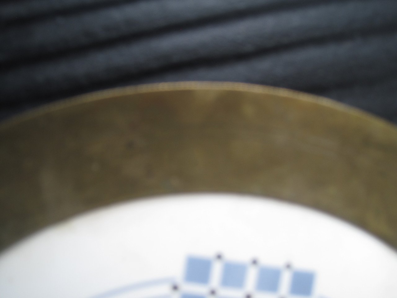 Delftsblauw bord