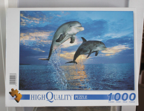 Puzzel dolfijnen 1000 stukjes