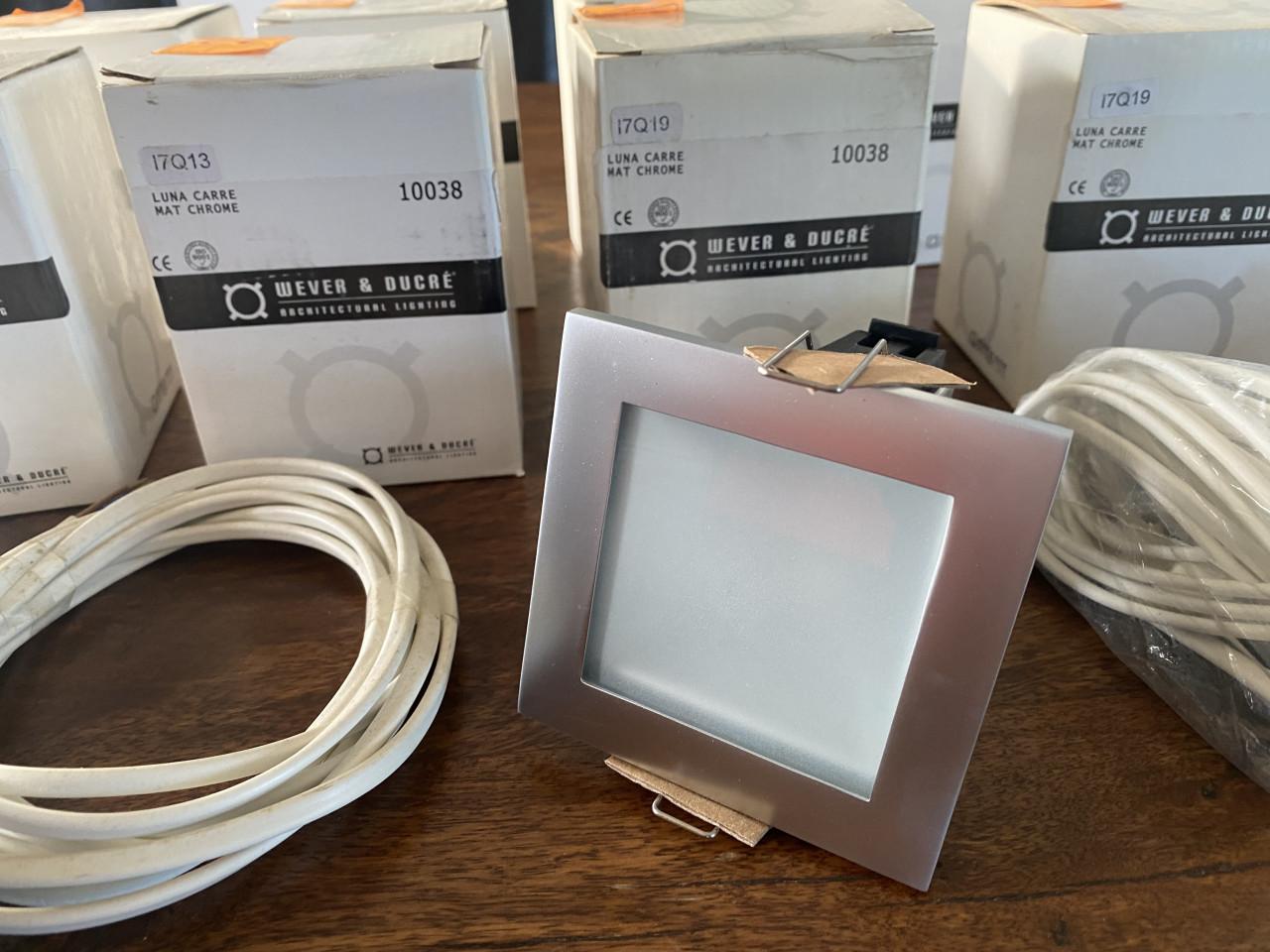 Nieuwe complete set inbouwspots Wever &Ducré