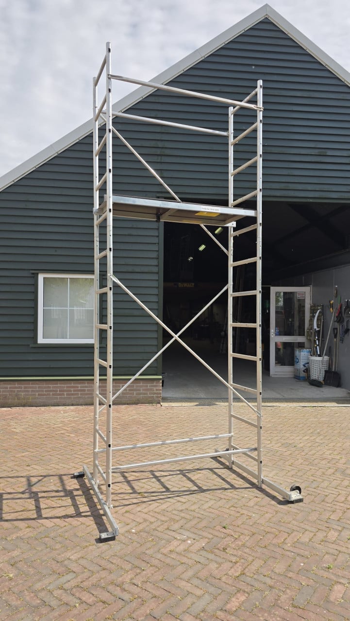 Aluminium rolsteiger - 4,7 M werkhoogte