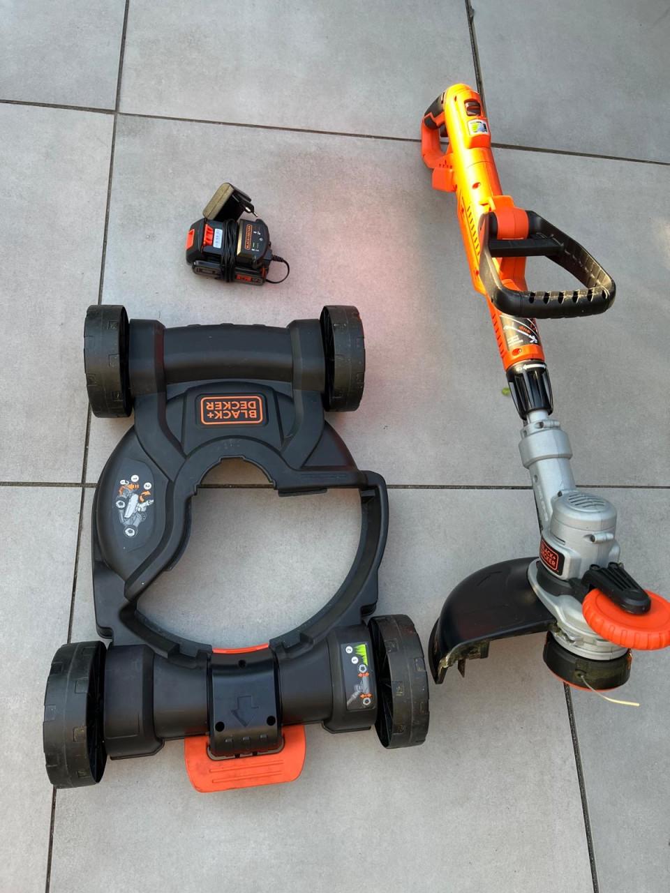 BLACK+DECKER 3-in-1 grastrimmer – 18V