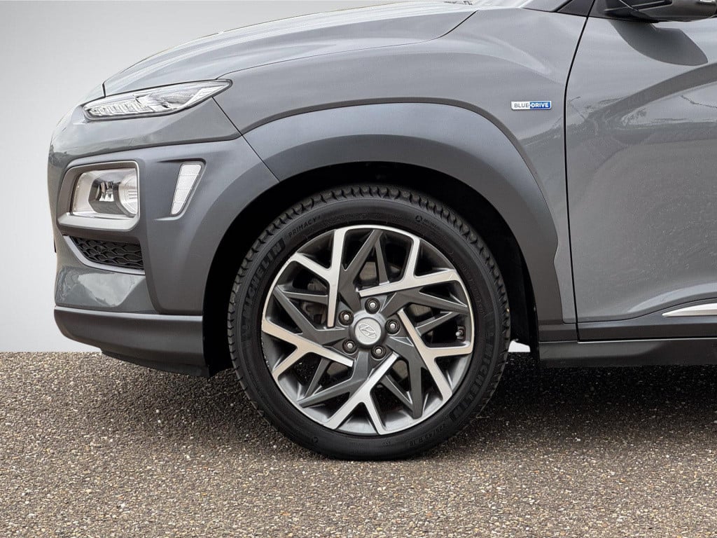 Hyundai Kona 1.6 gdi hev premium | trekhaak | head up-display | leder | sto