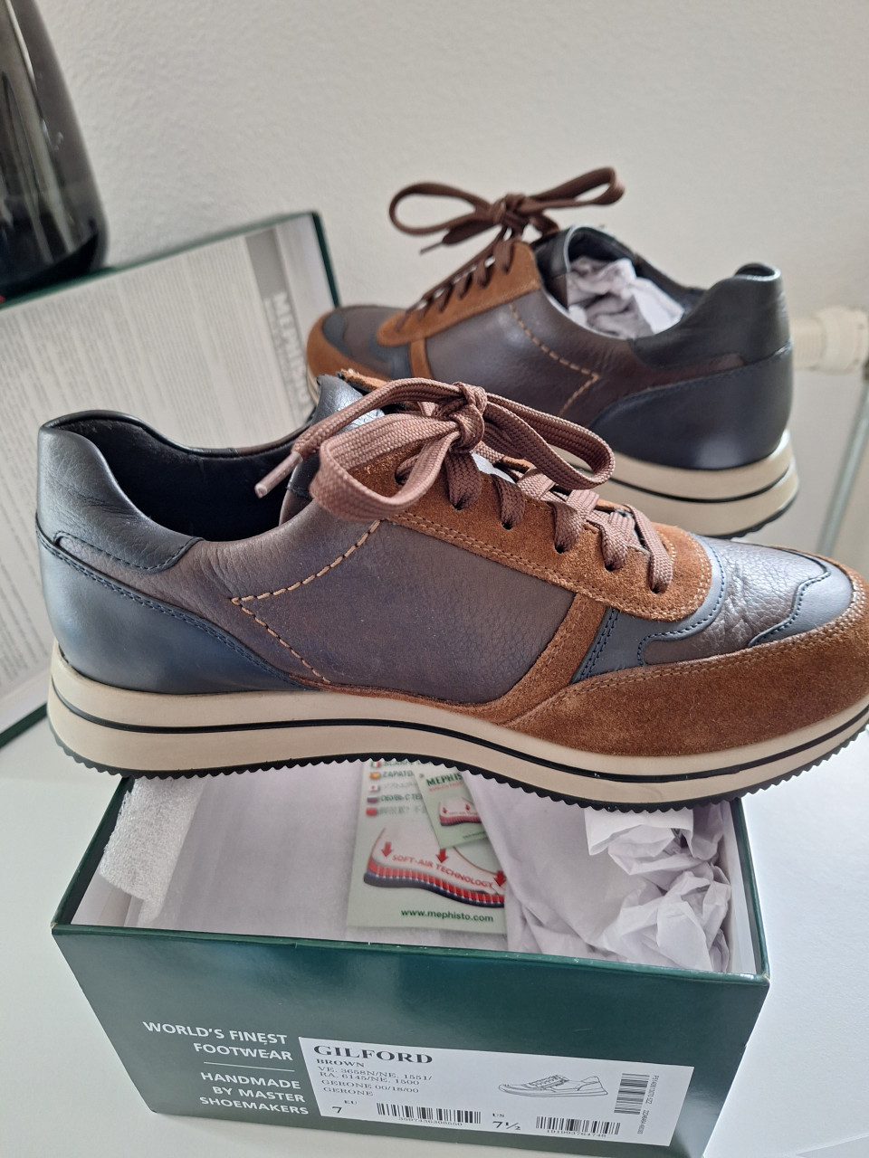 Schoenen heren Mephisto nieuw