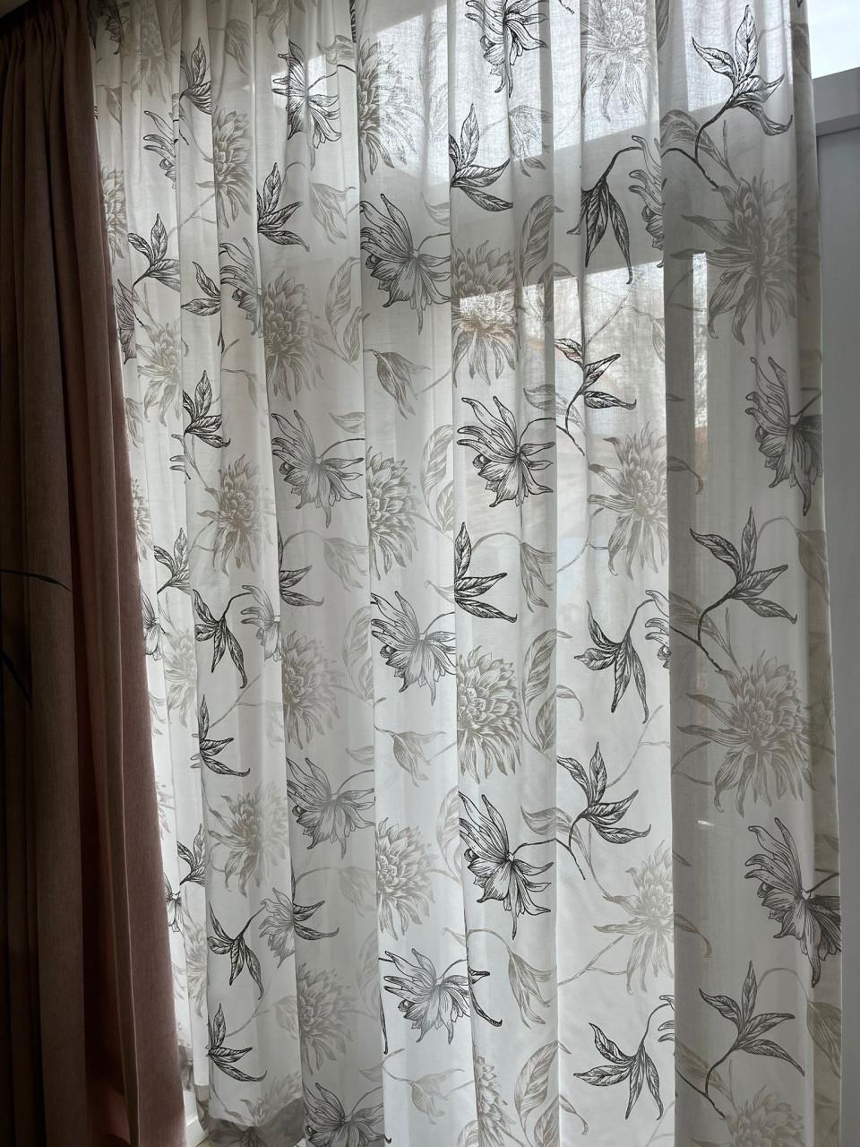 Zgan Mooi inbetween gordijn inclusief haakjes