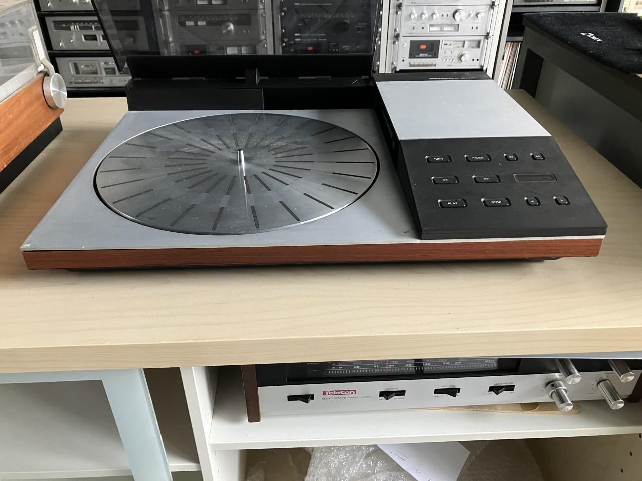 B&O Beogram 6002 tangentiale platenspeler top vintage design