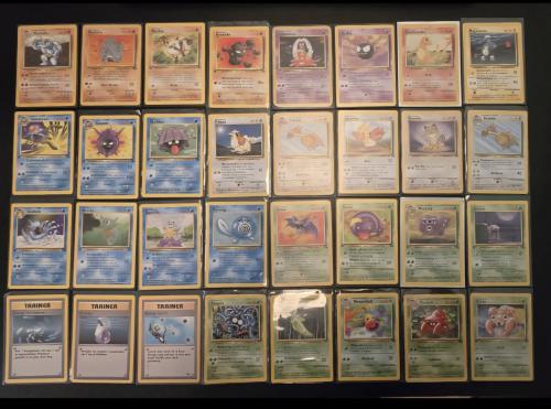 Vintage Pokemon Kaarten
