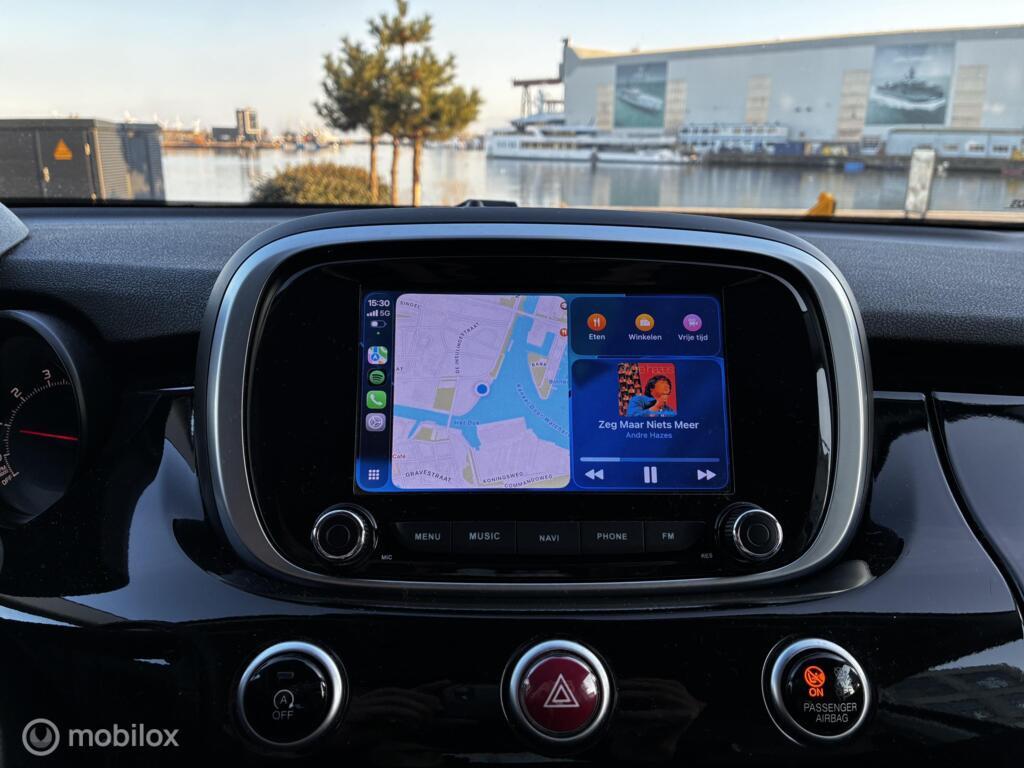 Fiat 500X 1.4 Turbo MultiAir kmst107.637 Nap Carplay Clima BJ2016