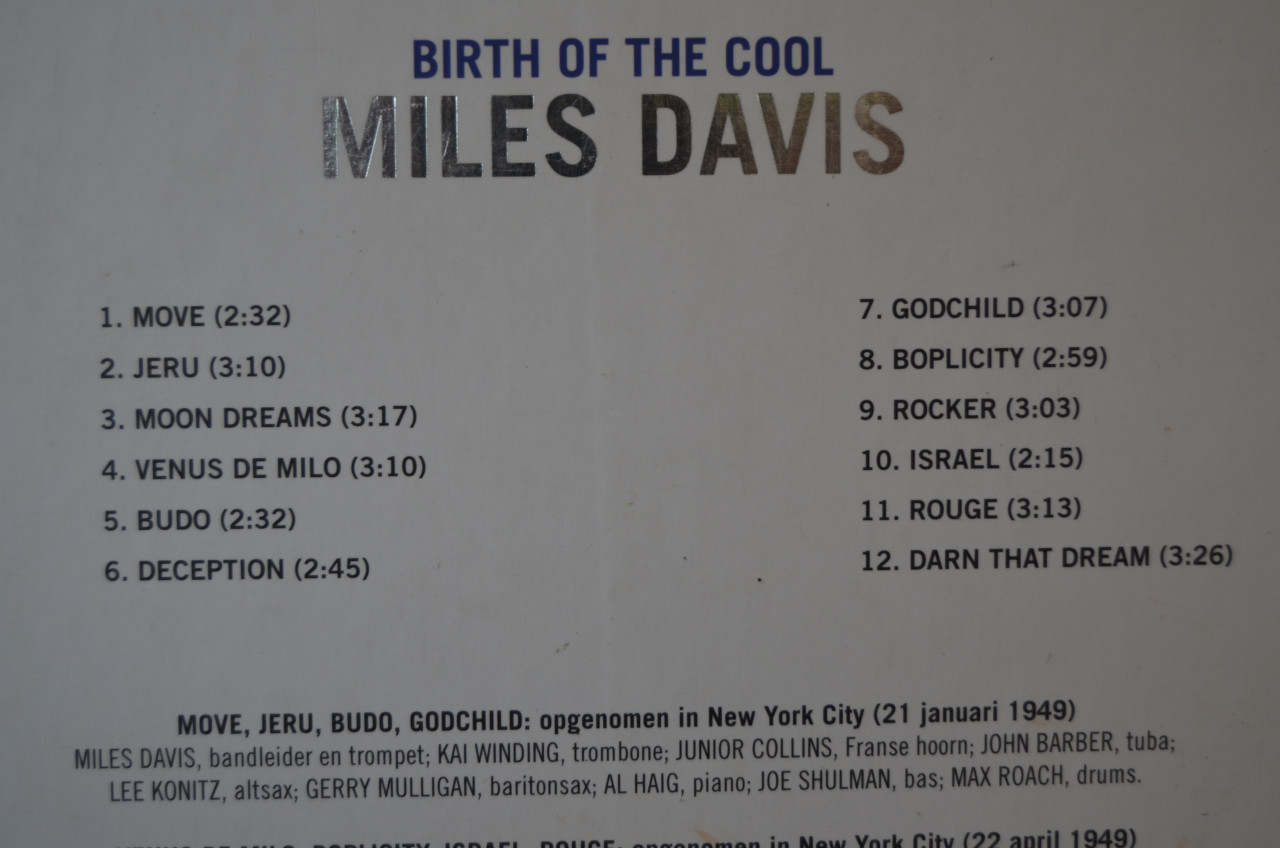 Miles Davis Boekje + Cd in goede staat