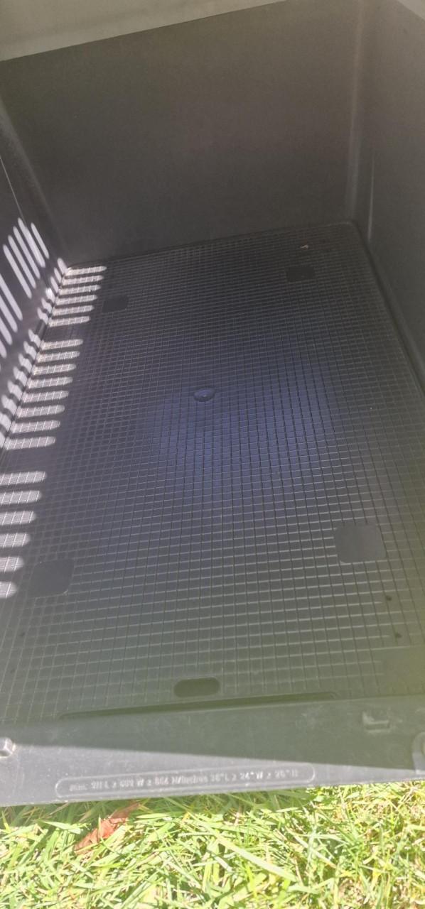 Grote honden reisbench, 91x66½x61 cm