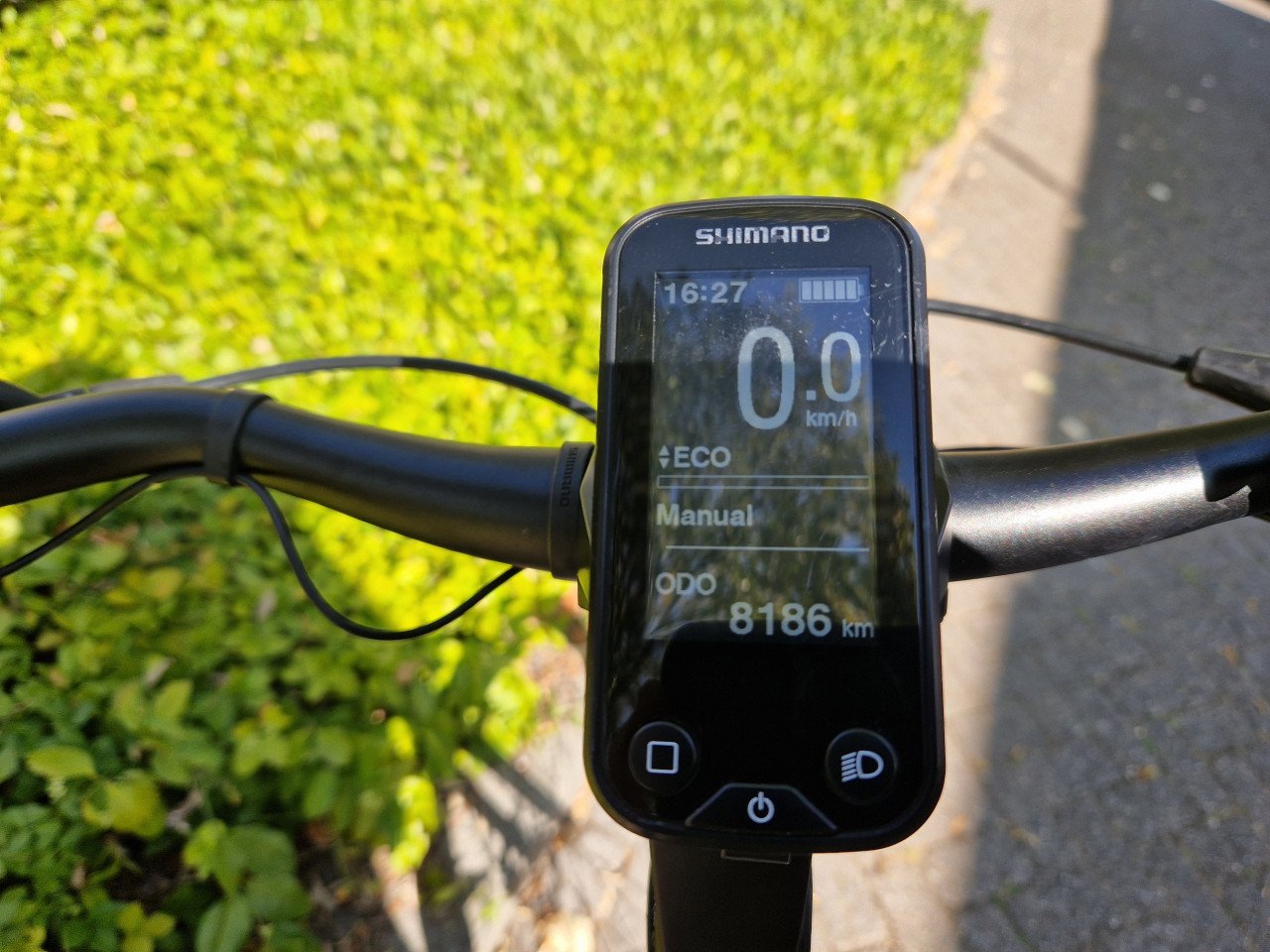 Keurig nette Gazelle Chamonix elektrische heren fiets met Shimano motor
