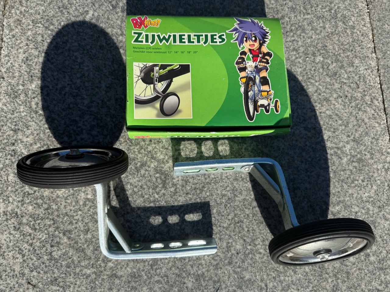 PexKids metalen zijwieltjes voor kinderfietsen