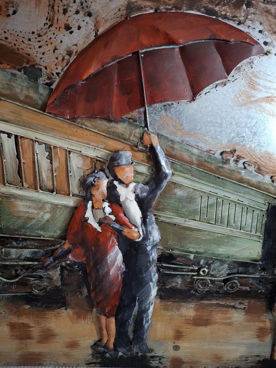 Schilderij 3D metaal