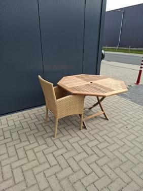 Teak houten tuintafel
