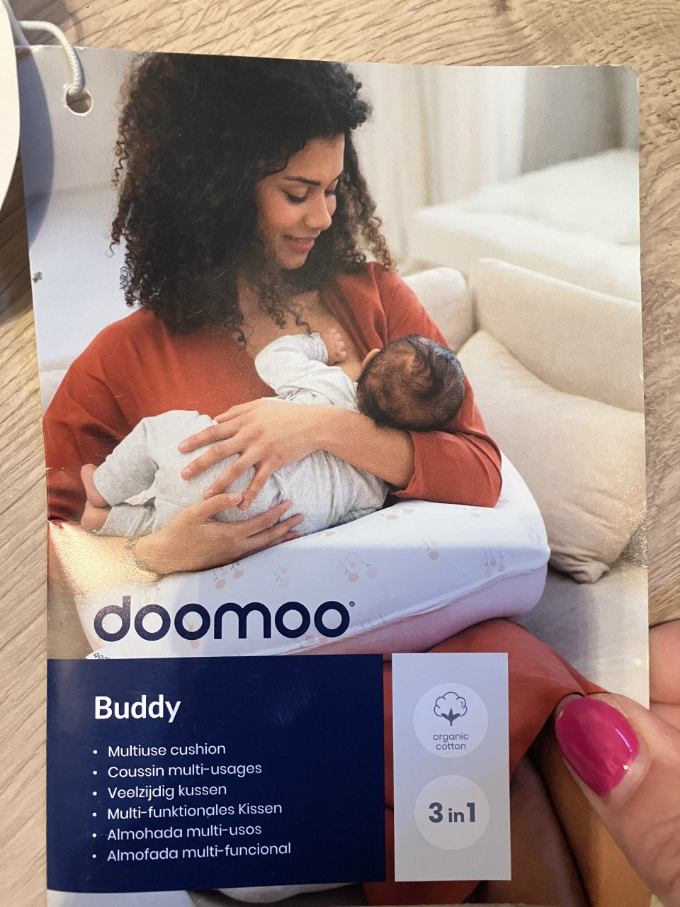 Domoo voedingskussen Buddy