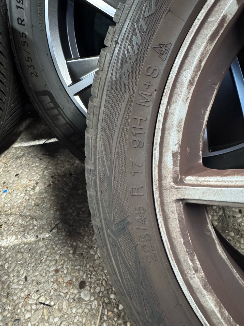 Winterbanden op lichtmetalen velgen skoda superb combi