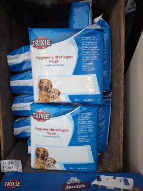 Puppy pads, zak 10 stuks voor slechts €2,50, 5 voor €10,-