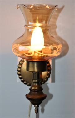 Vintage wand schemerlampje