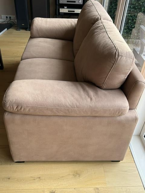 2-zits bank Manta Fabrik Sand 180x85