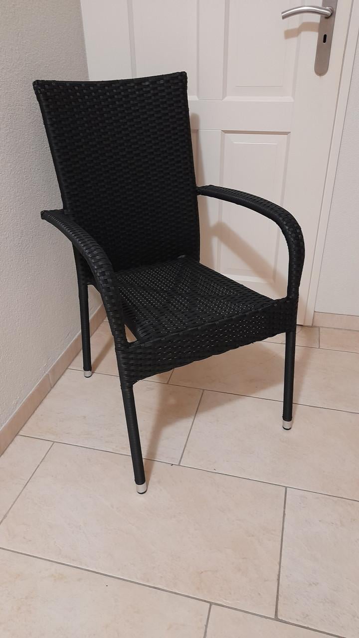 Wicker Tuinstoel (nieuw)