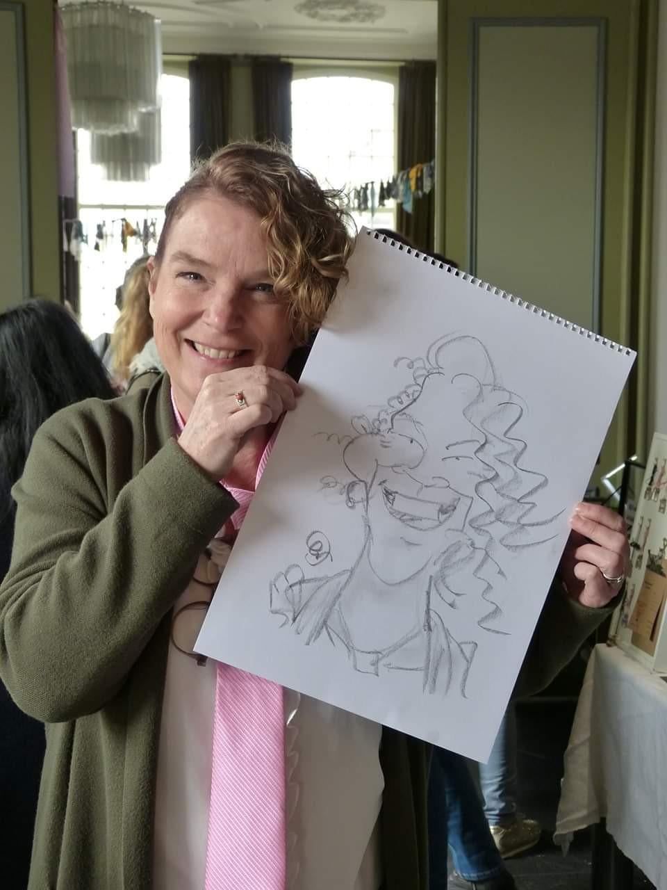 Leuk voor uw feest: laat karikaturen tekenen!