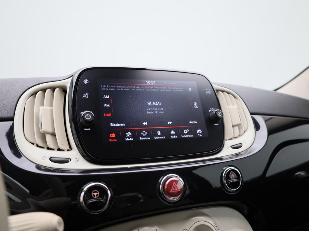 Fiat 500 1.0 hybrid lounge | lmv | parkeer sensoren | bluetooth | dab | air