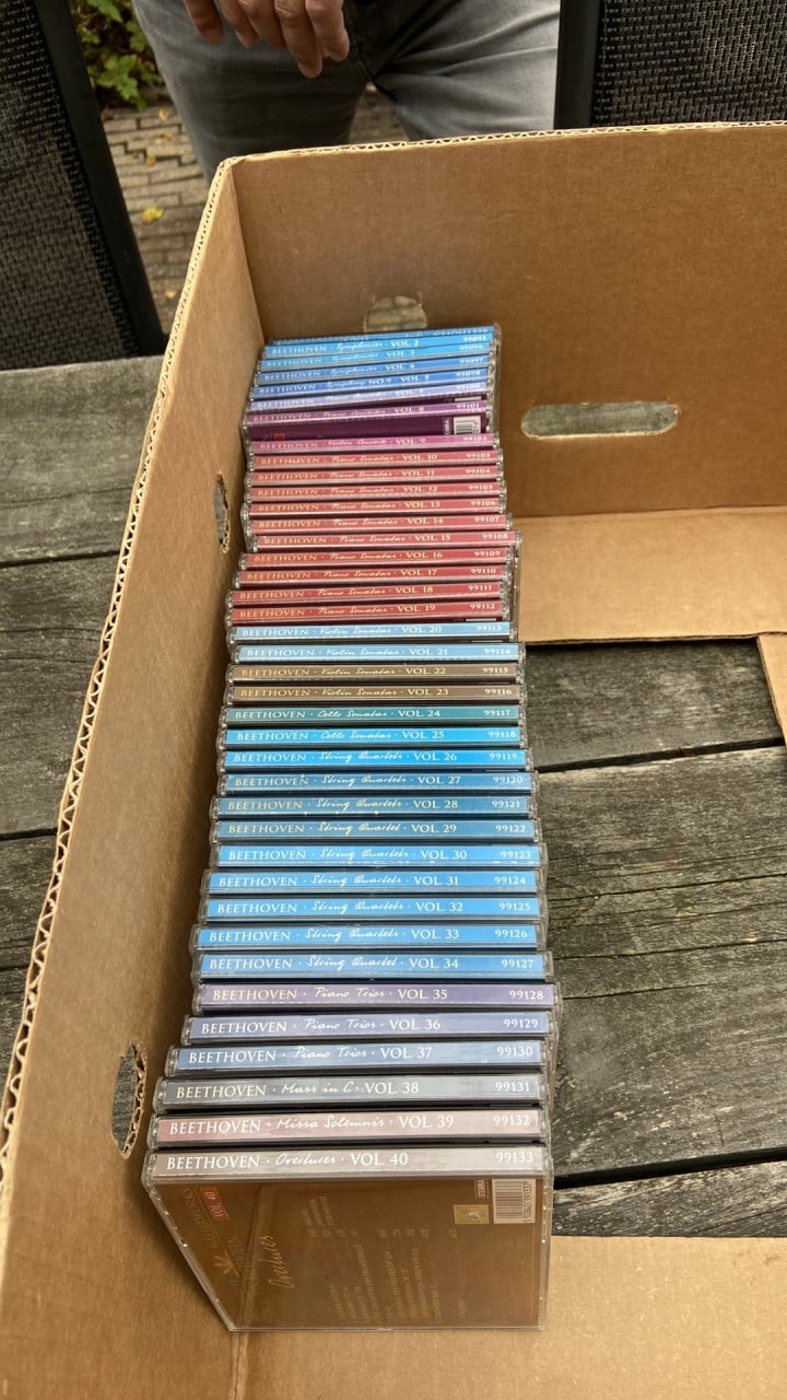 Complete cd serie Ludwig van Beethoven