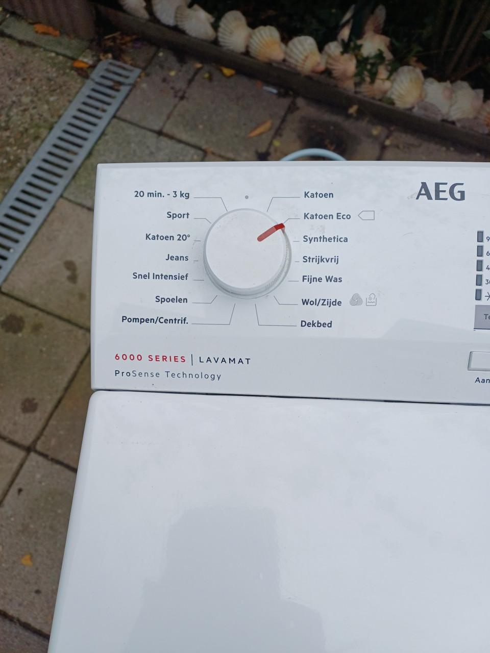 AEG wasmachine , bovenlader. 6000 serie lavamat