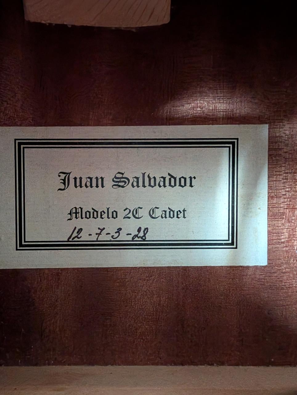 Juan Salvador 2C Cadet 3/4 Klassieke gitaar met toebehoren