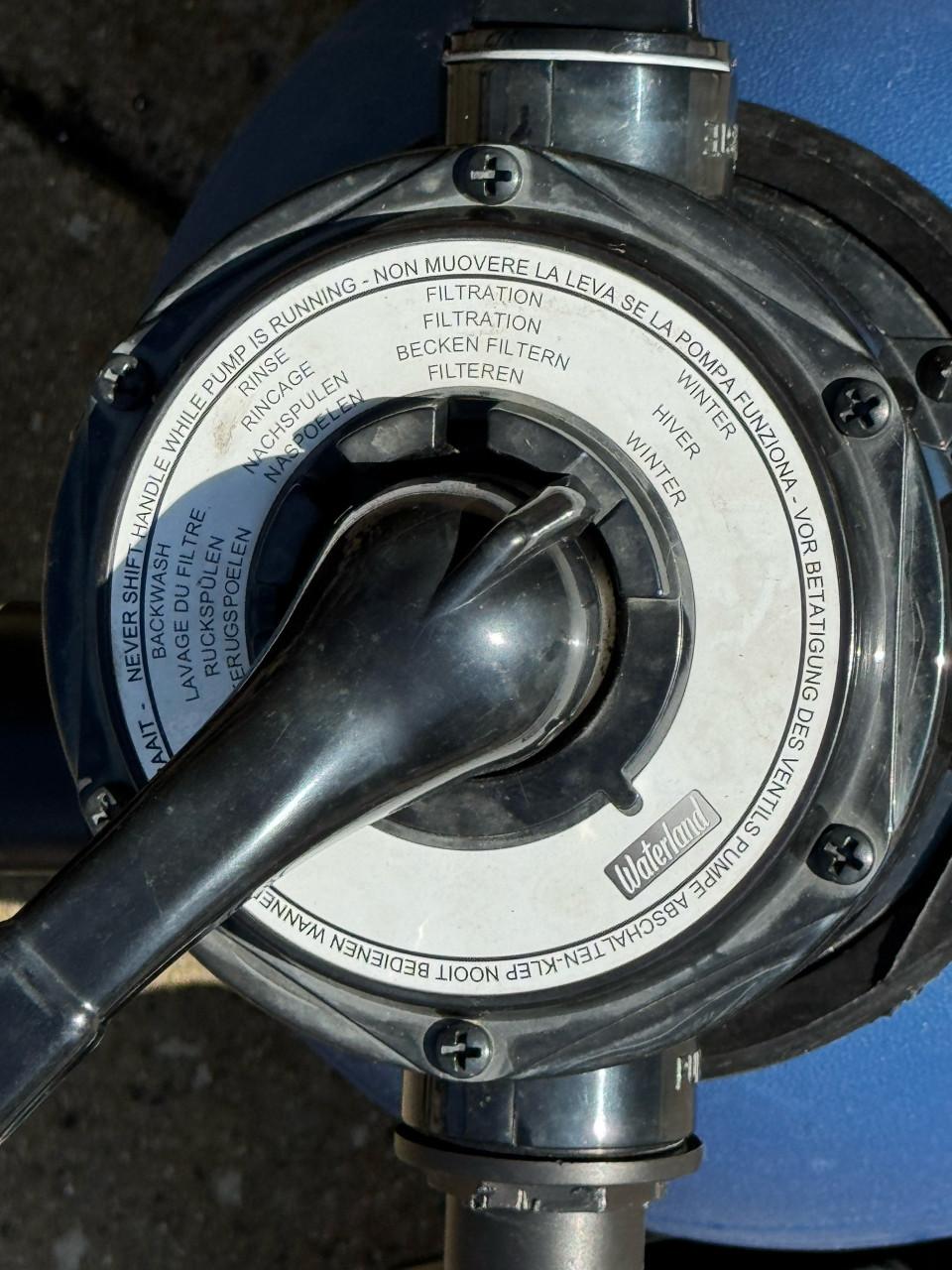Zandfilterpomp voor zwembad van Waterland