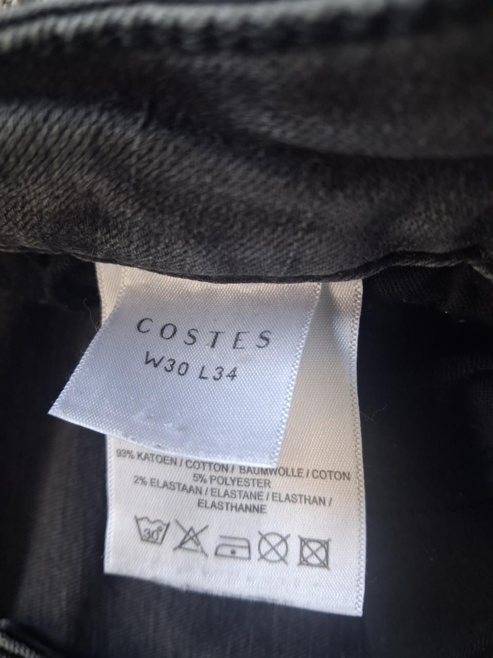 2 spijkerbroeken, Costes, flaire. maat 30/34