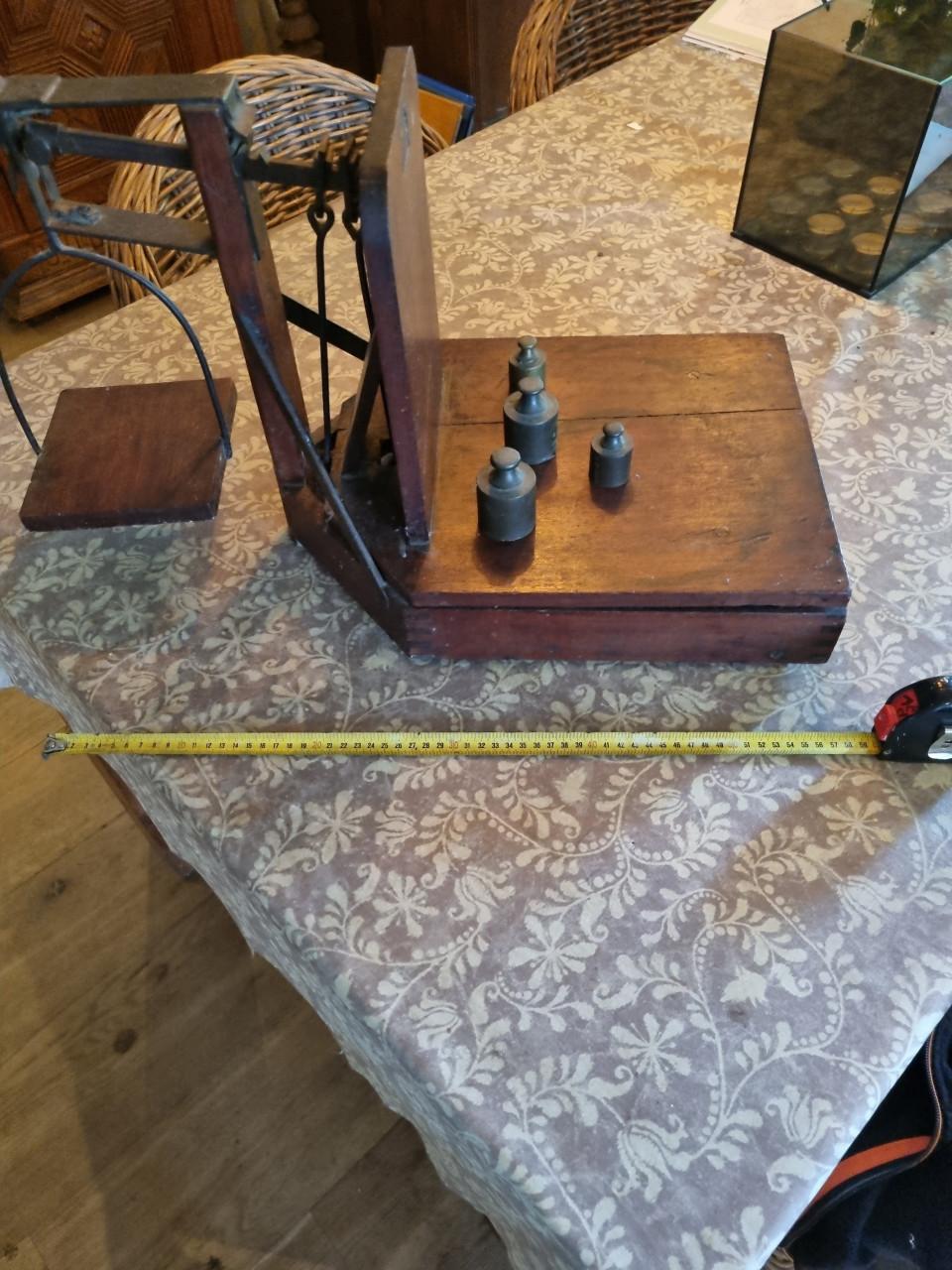 Bascule weegschaal