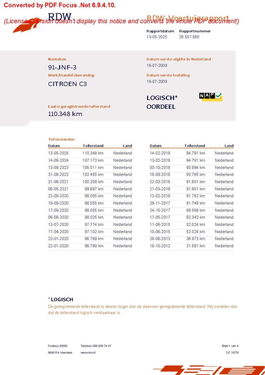 Citroen C3 1.4 i 16v exclusive trekhaak | cruise & climate control | 4 seiz