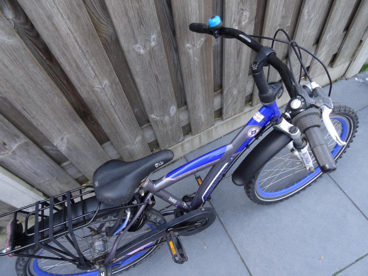 🌿 Batavus Snake Jongensfiets – 22 inch | Blauw/Grijs 💙🩶