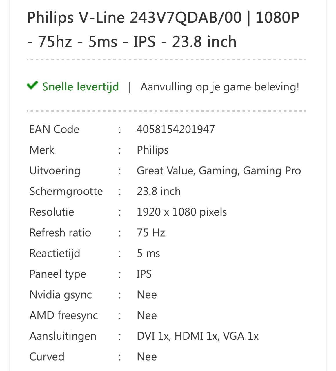 Complete gaming setup