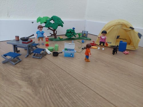 Playmobil kamperen