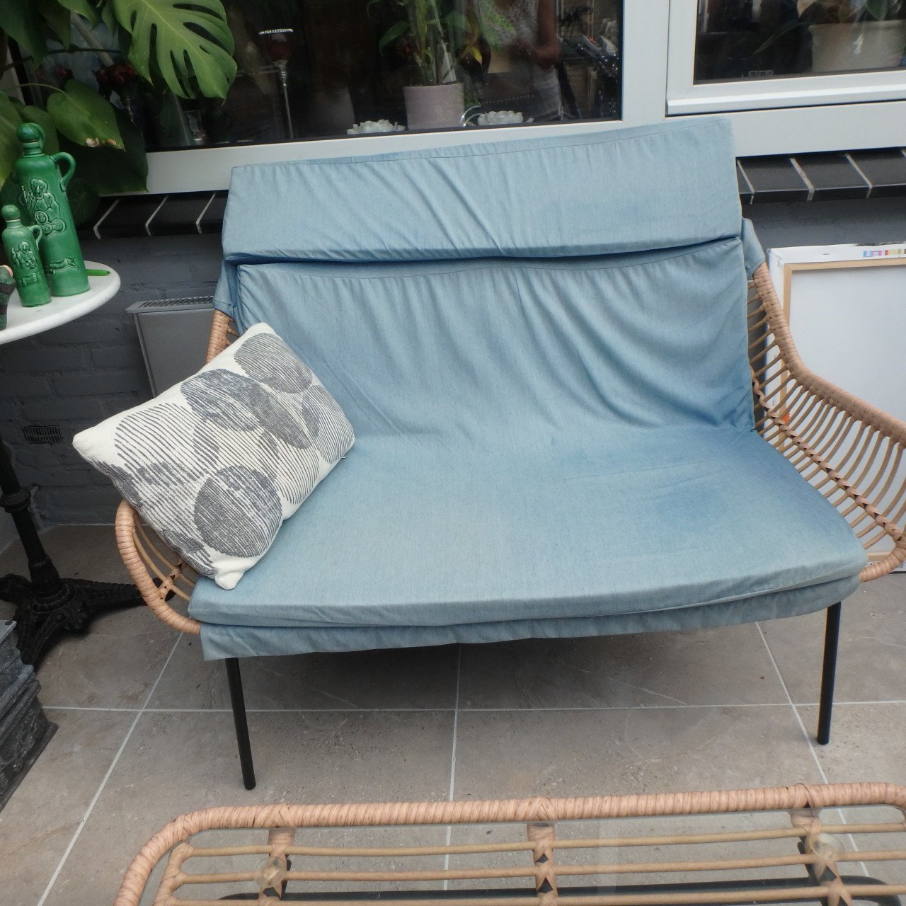 Rotan Tuinbankstel
