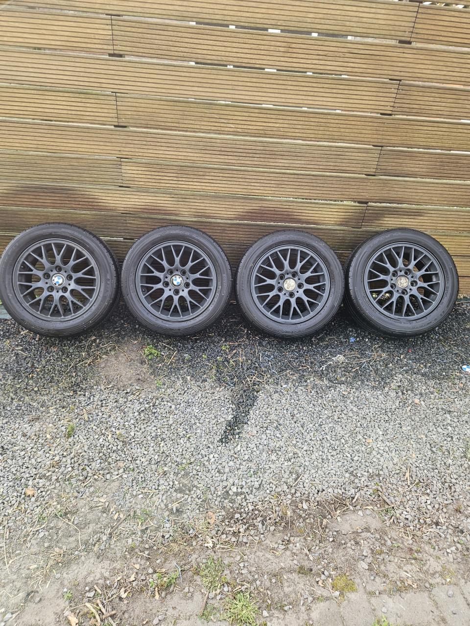 16 inch BBS BMW velgen met banden