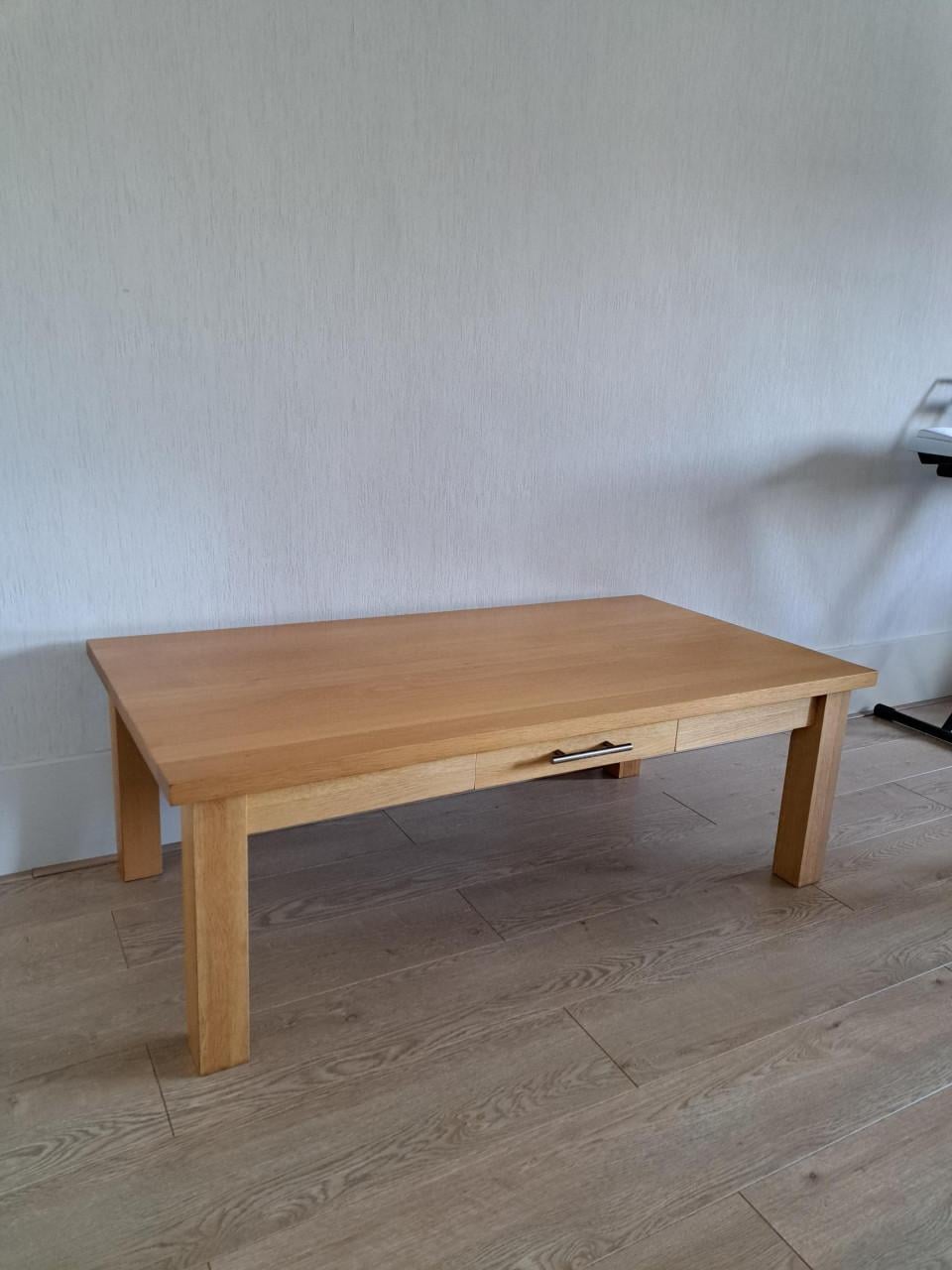 Salontafel licht eiken