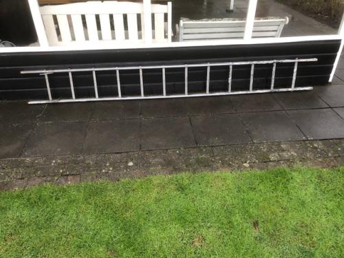Aluminium ladders. ( enkel delig)!