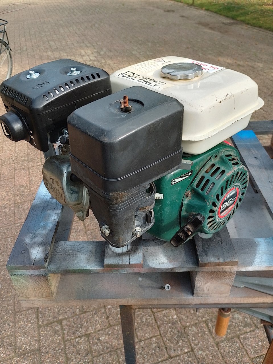 Loncin benzinemotor,(als Honda gx 200)