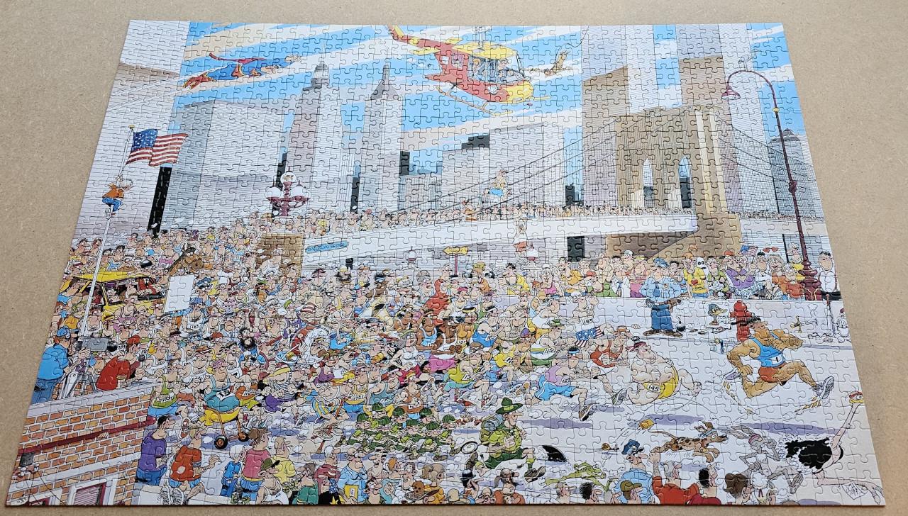 Jan van Haasteren puzzel: Amerika 1000 stukjes