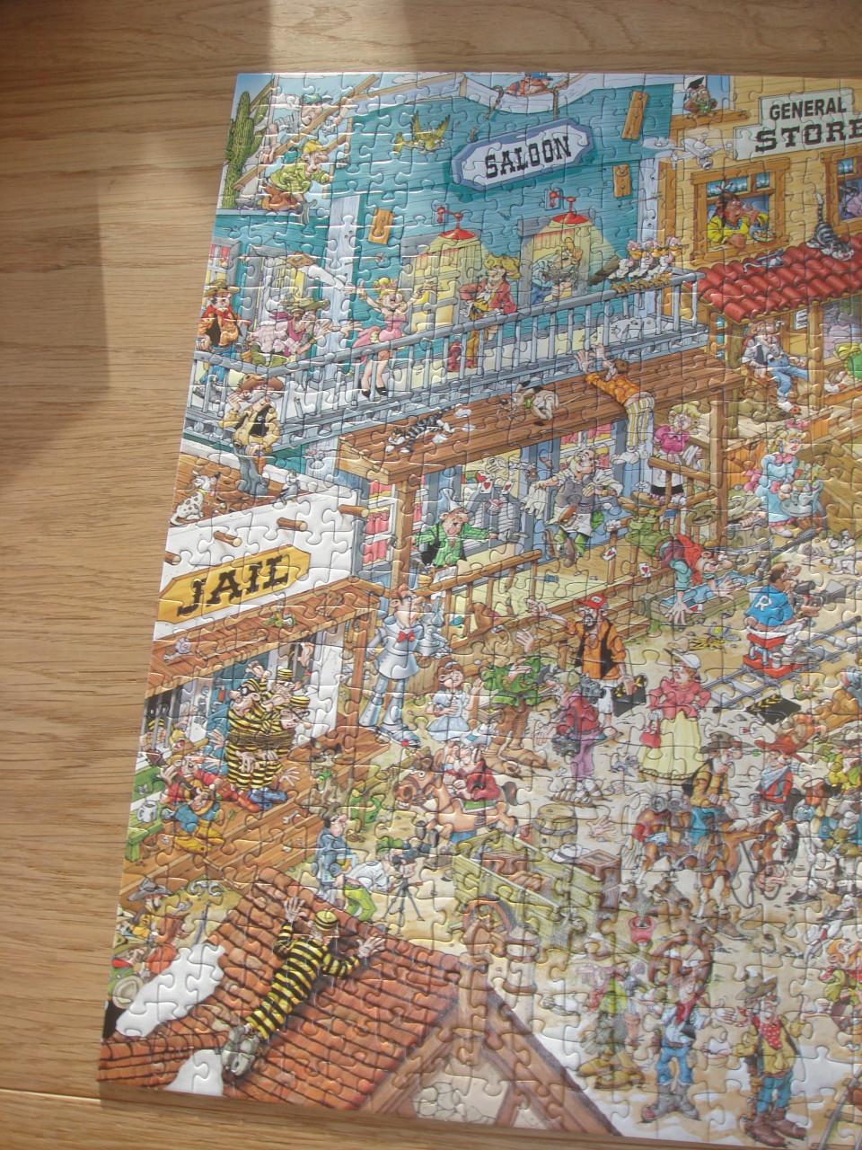 Te koop Complete comic puzzel Movie set Ray Nicholsons 1000 stukjes