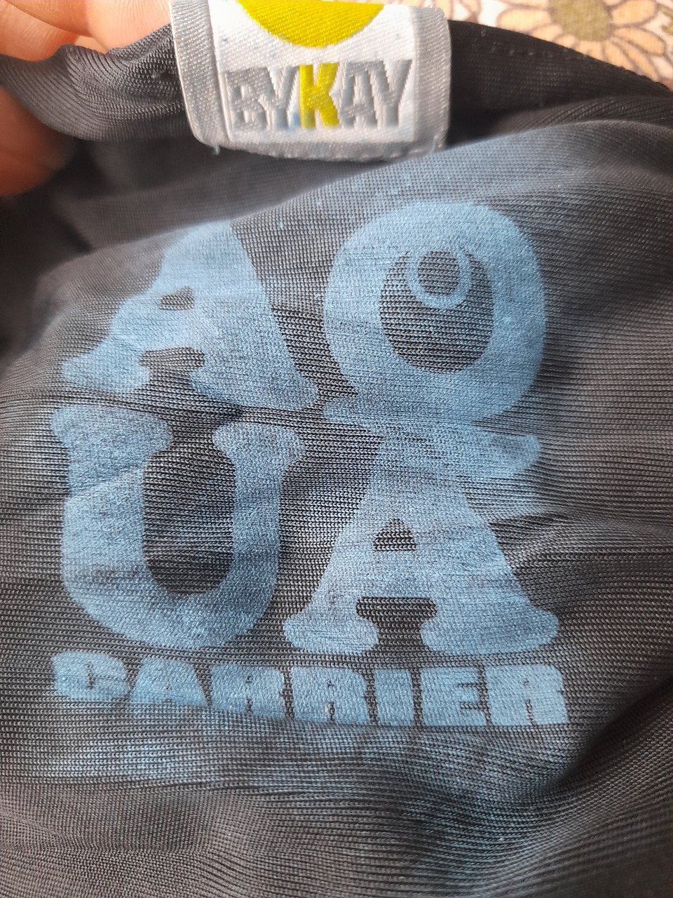 Aqua draagdoek