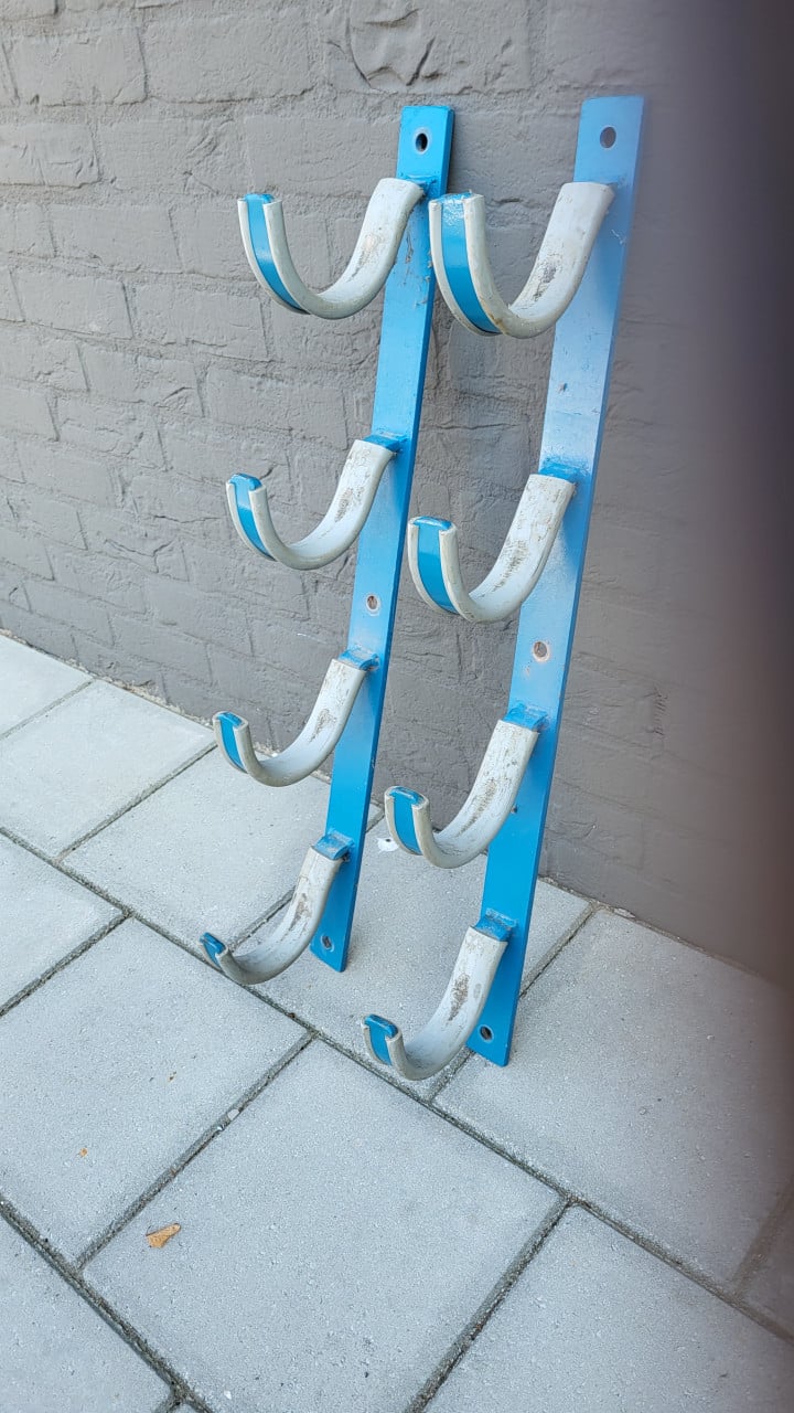 Muurset (2 stuks) met opbergbeugels
