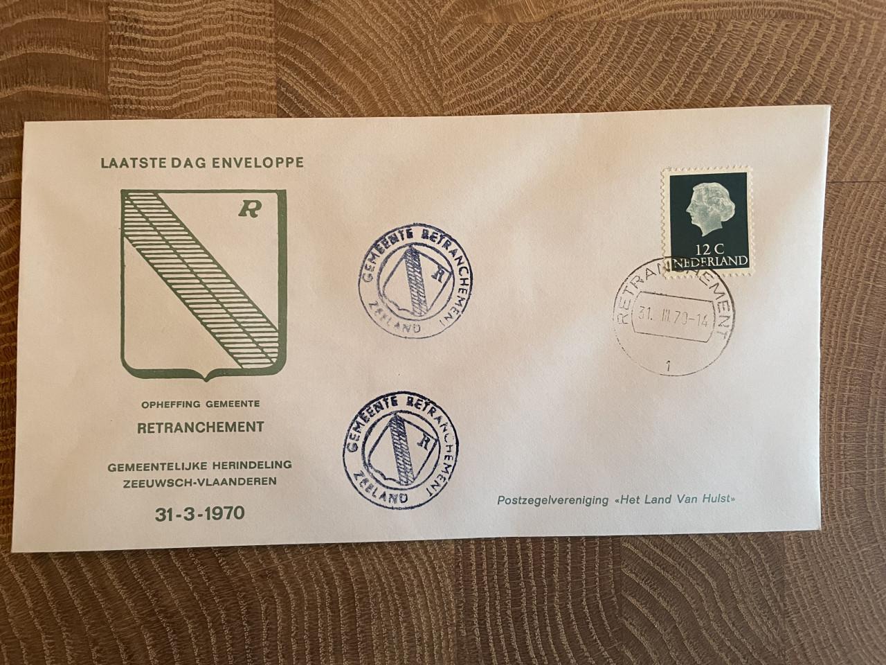 Set laatste dag enveloppen Zeeuws-Vlaanderen