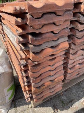 150x Rode Dakpannen op pallet!!