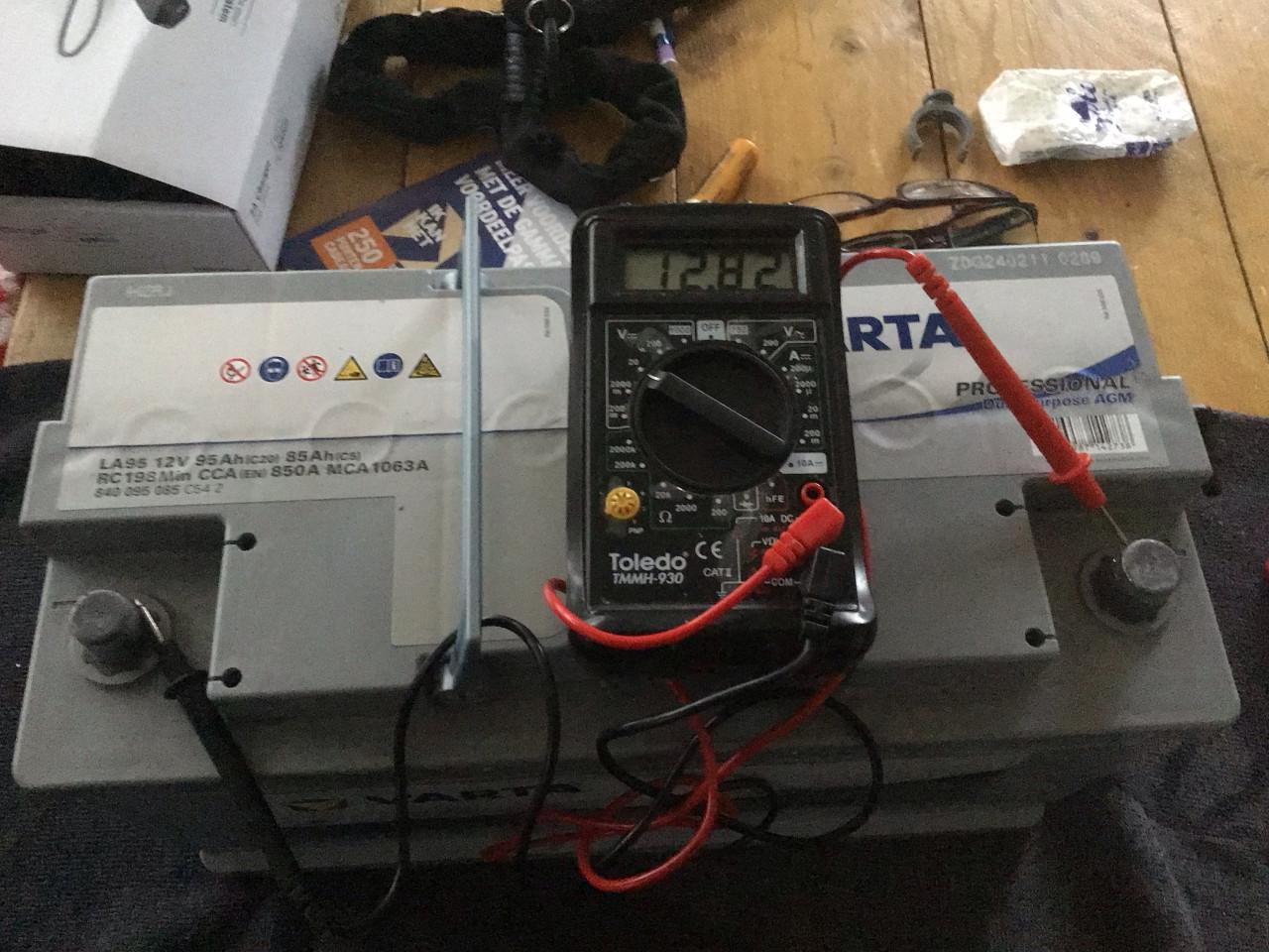 2 Huishoudaccus voor o.a camper